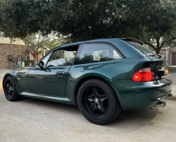 1999 BMW M Coupe in Boston Green Metallic over Dark Gray & Black Nappa