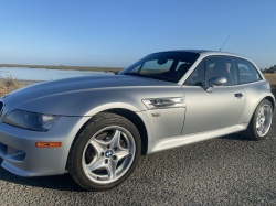 1999 BMW M Coupe in Arctic Silver Metallic over Imola Red & Black Nappa