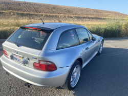 1999 BMW M Coupe in Arctic Silver Metallic over Imola Red & Black Nappa