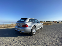 1999 BMW M Coupe in Arctic Silver Metallic over Imola Red & Black Nappa