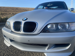 1999 BMW M Coupe in Arctic Silver Metallic over Imola Red & Black Nappa