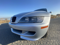 1999 BMW M Coupe in Arctic Silver Metallic over Imola Red & Black Nappa