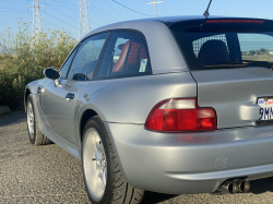 1999 BMW M Coupe in Arctic Silver Metallic over Imola Red & Black Nappa