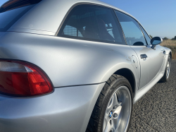 1999 BMW M Coupe in Arctic Silver Metallic over Imola Red & Black Nappa