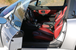 1999 BMW M Coupe in Arctic Silver Metallic over Imola Red & Black Nappa