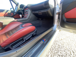 1999 BMW M Coupe in Arctic Silver Metallic over Imola Red & Black Nappa