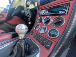 1999 BMW M Coupe in Arctic Silver Metallic over Imola Red & Black Nappa