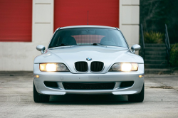 1999 BMW M Coupe in Arctic Silver Metallic over Estoril Blue & Black Nappa