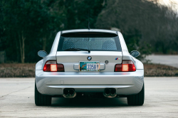 1999 BMW M Coupe in Arctic Silver Metallic over Estoril Blue & Black Nappa