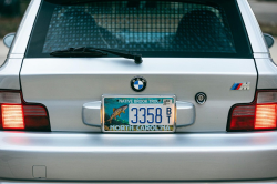 1999 BMW M Coupe in Arctic Silver Metallic over Estoril Blue & Black Nappa