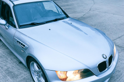 1999 BMW M Coupe in Arctic Silver Metallic over Estoril Blue & Black Nappa