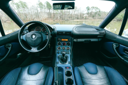 1999 BMW M Coupe in Arctic Silver Metallic over Estoril Blue & Black Nappa