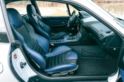 1999 BMW M Coupe in Arctic Silver Metallic over Estoril Blue & Black Nappa