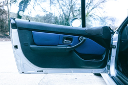 1999 BMW M Coupe in Arctic Silver Metallic over Estoril Blue & Black Nappa