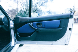 1999 BMW M Coupe in Arctic Silver Metallic over Estoril Blue & Black Nappa