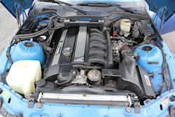 1999 BMW M Coupe in Estoril Blue Metallic over Estoril Blue & Black Nappa - S52 Engine