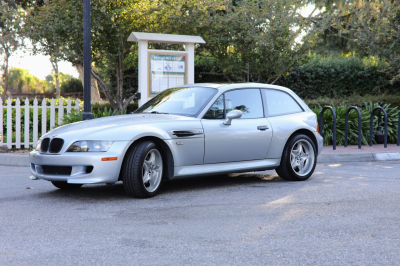 1999 BMW M Coupe in Arctic Silver Metallic over Dark Gray & Black Nappa