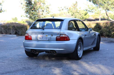 1999 BMW M Coupe in Arctic Silver Metallic over Dark Gray & Black Nappa