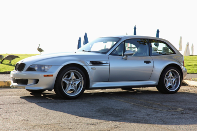 1999 BMW M Coupe in Arctic Silver Metallic over Dark Gray & Black Nappa