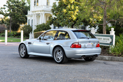 1999 BMW M Coupe in Arctic Silver Metallic over Dark Gray & Black Nappa
