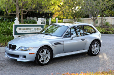 1999 BMW M Coupe in Arctic Silver Metallic over Dark Gray & Black Nappa