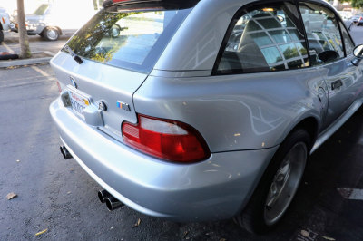 1999 BMW M Coupe in Arctic Silver Metallic over Dark Gray & Black Nappa