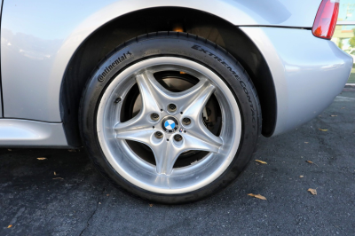 1999 BMW M Coupe in Arctic Silver Metallic over Dark Gray & Black Nappa