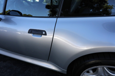 1999 BMW M Coupe in Arctic Silver Metallic over Dark Gray & Black Nappa