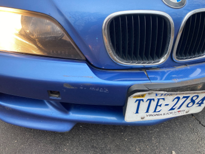 1999 BMW M Coupe in Estoril Blue Metallic over Estoril Blue & Black Nappa
