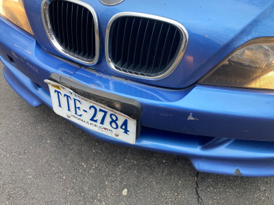 1999 BMW M Coupe in Estoril Blue Metallic over Estoril Blue & Black Nappa