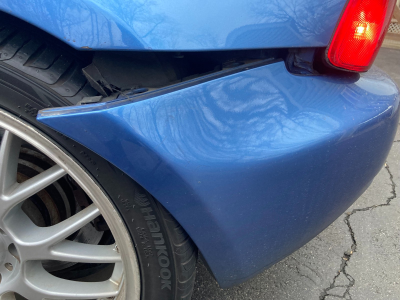 1999 BMW M Coupe in Estoril Blue Metallic over Estoril Blue & Black Nappa