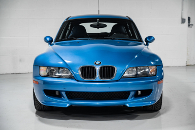 1999 BMW M Coupe in Estoril Blue Metallic over Estoril Blue & Black Nappa
