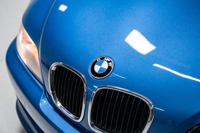 1999 BMW M Coupe in Estoril Blue Metallic over Estoril Blue & Black Nappa