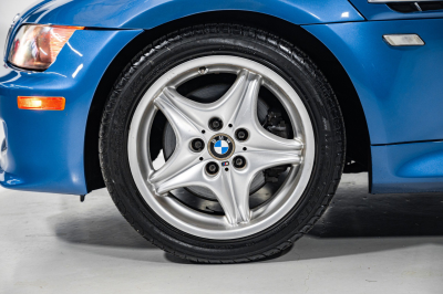 1999 BMW M Coupe in Estoril Blue Metallic over Estoril Blue & Black Nappa