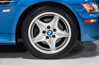 1999 BMW M Coupe in Estoril Blue Metallic over Estoril Blue & Black Nappa