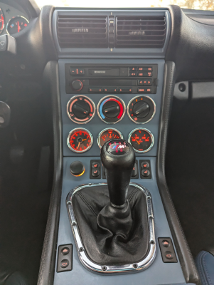 1999 BMW M Coupe in Estoril Blue Metallic over Estoril Blue & Black Nappa