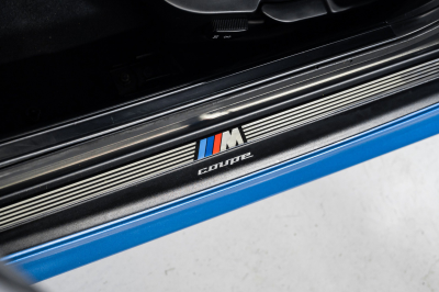 1999 BMW M Coupe in Estoril Blue Metallic over Estoril Blue & Black Nappa