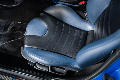 1999 BMW M Coupe in Estoril Blue Metallic over Estoril Blue & Black Nappa