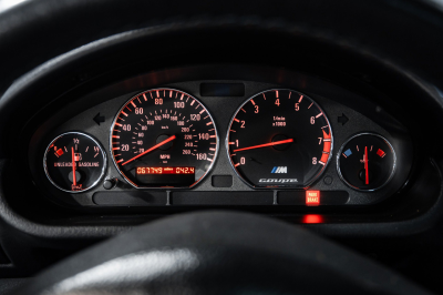 1999 BMW M Coupe in Estoril Blue Metallic over Estoril Blue & Black Nappa