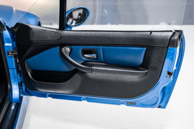 1999 BMW M Coupe in Estoril Blue Metallic over Estoril Blue & Black Nappa