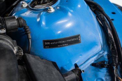 1999 BMW M Coupe in Estoril Blue Metallic over Estoril Blue & Black Nappa