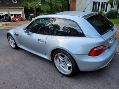 1999 BMW M Coupe in Arctic Silver Metallic over Black Nappa