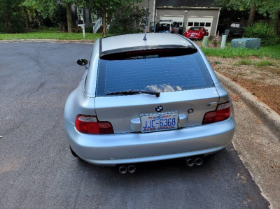1999 BMW M Coupe in Arctic Silver Metallic over Black Nappa