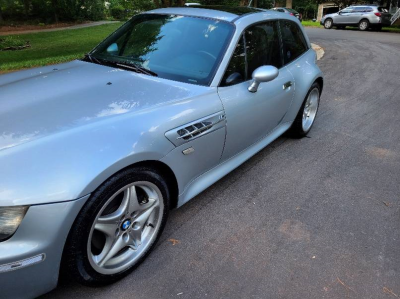 1999 BMW M Coupe in Arctic Silver Metallic over Black Nappa
