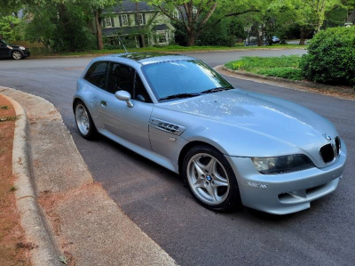 1999 BMW M Coupe in Arctic Silver Metallic over Black Nappa