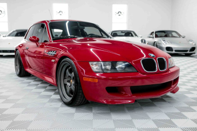1999 BMW M Coupe in Imola Red 2 over Black Nappa