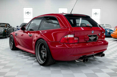 1999 BMW M Coupe in Imola Red 2 over Black Nappa