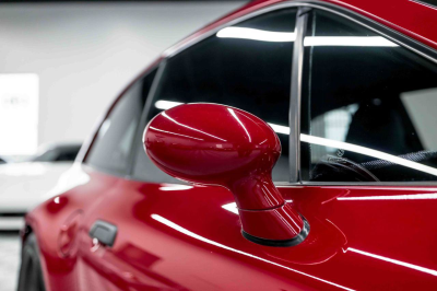 1999 BMW M Coupe in Imola Red 2 over Black Nappa