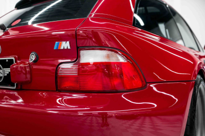 1999 BMW M Coupe in Imola Red 2 over Black Nappa