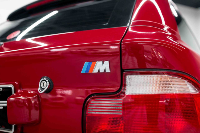 1999 BMW M Coupe in Imola Red 2 over Black Nappa